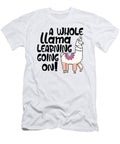 A Whole Llama Learning Going on Sheep Farm Jake Saville Kent T-Shirt