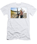 A Woman Serves Pasta Dinner While Christopher Kimmel T-Shirt