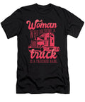 A Woman Who Drives a Truck Is a Trucker Babe Designed By Vexels T-Shirt