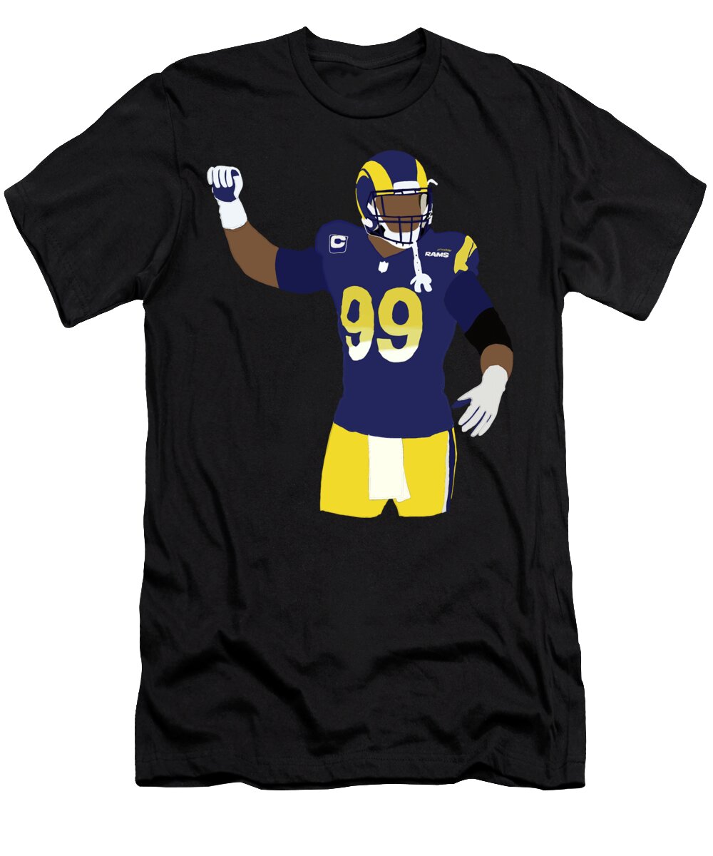 Aaron Donald Dynamic Running Back Duos Nicole Georges T-Shirt