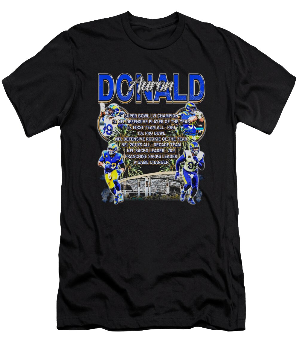 Aaron Donald Stats Ozlem Altin T-Shirt
