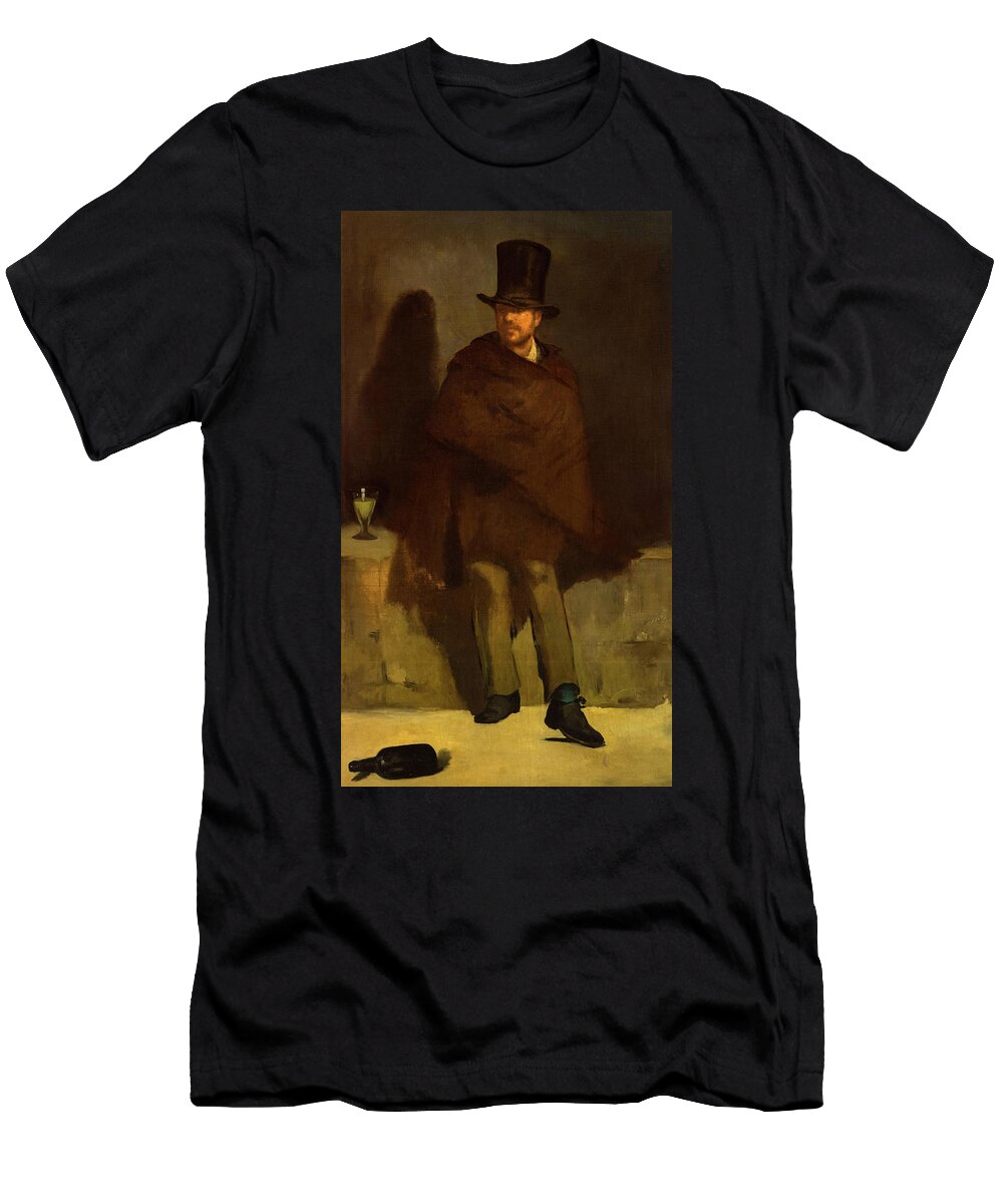 Absinthe Drinker Edouard Manet T-Shirt