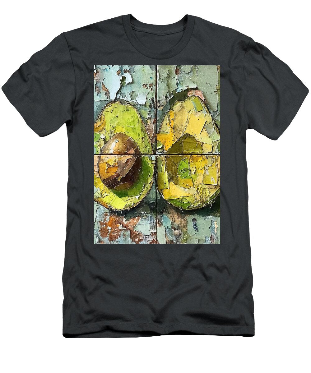 Abstract Avocado Composition Jeramy Hinfelaar T-Shirt