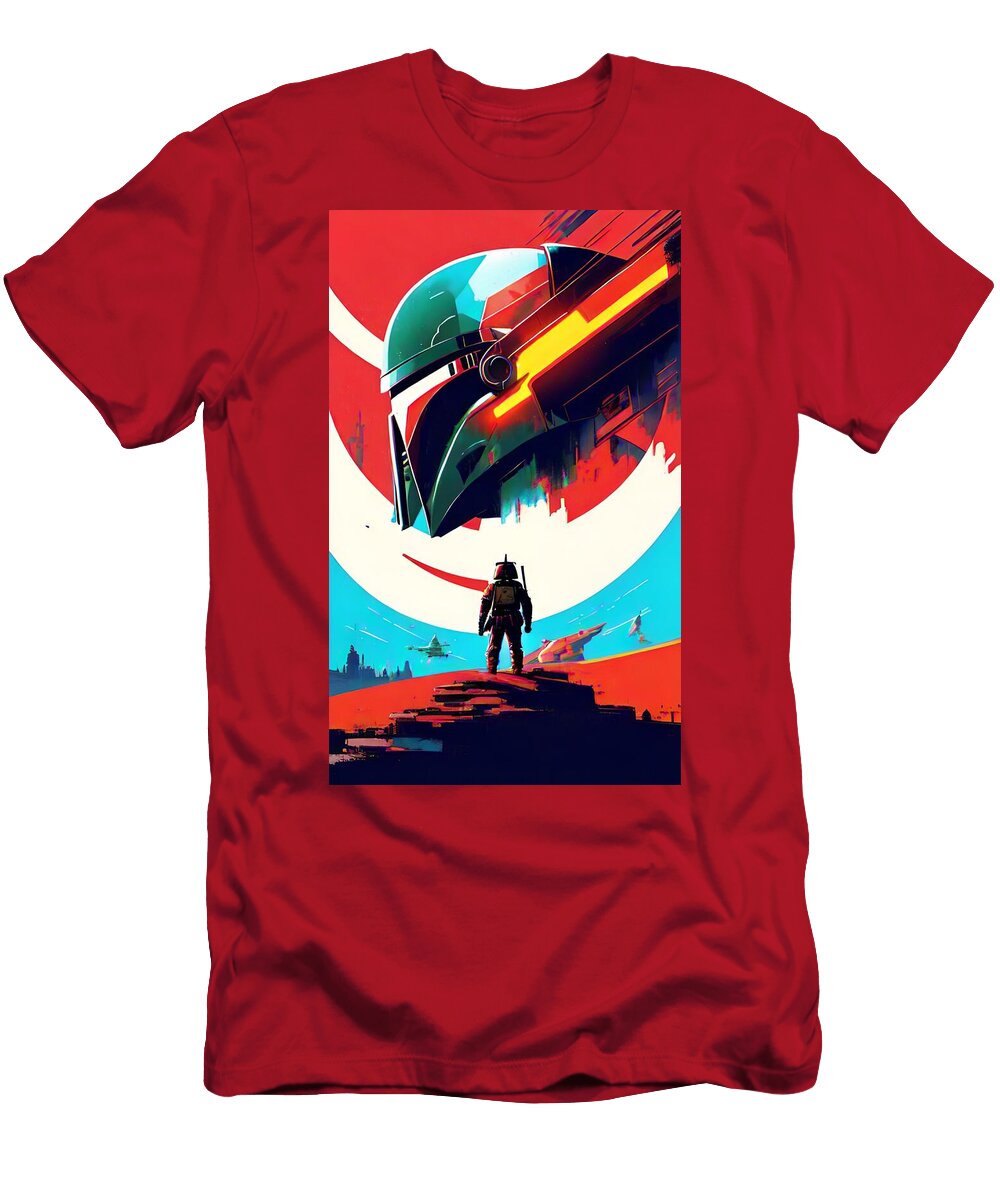 Abstract Boba Fett John Palliser T-Shirt