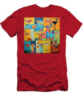 Abstract Cocktail Geometry Olfactoart Studio T-Shirt