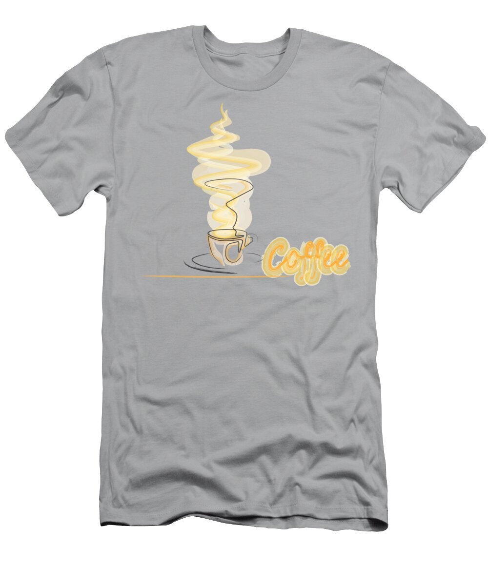 Abstract Coffee Cup Logo Design Stefano Senise T-Shirt