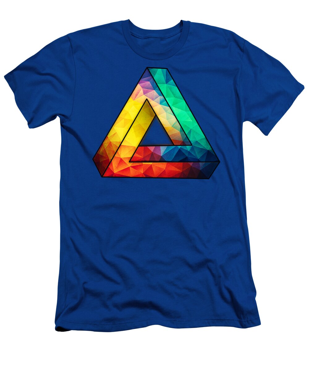 Abstract Color Wave Flash Philipp Rietz T-Shirt