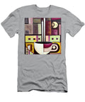 Abstract Cubist Coffee Cup Stellart Studio T-Shirt