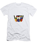 Abstract Geometric Colourful Bulldog Art Ratio 4x5 Bonb Creative T-Shirt
