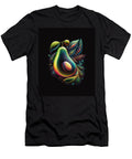 Abstract Painting Depicts a Cinco De Mayo Avocado Licensed Art T-Shirt