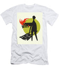 Abstract Person and House on Fire Csa Images T-Shirt