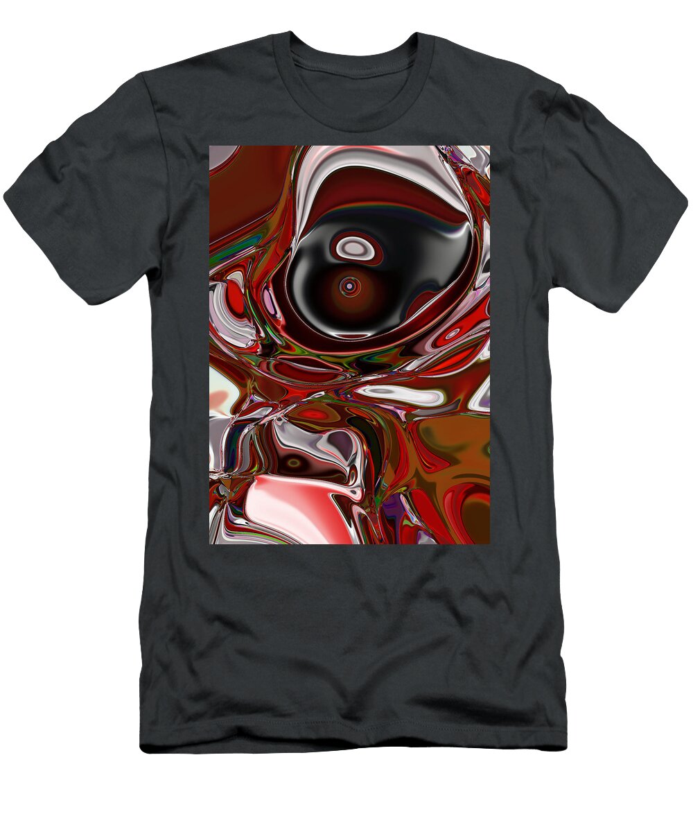 Abstract the Bashful Antibody Sighs Mirror Martin Stark T-Shirt