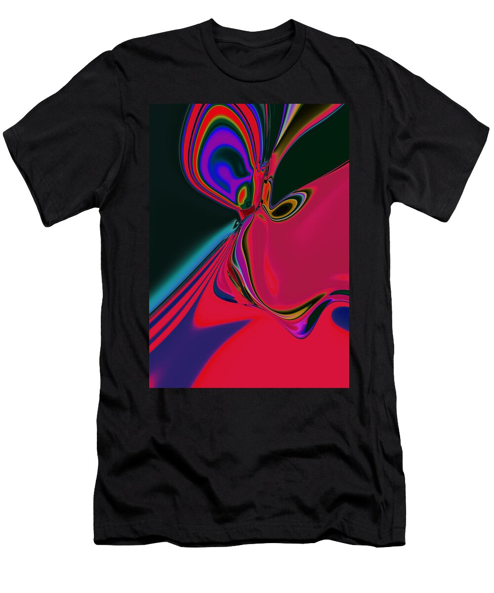Abstract the Sloppy Tambour Decorates Gelding Martin Stark T-Shirt