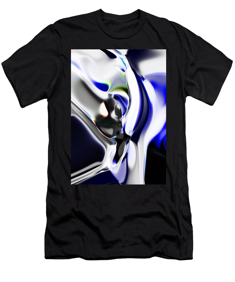 Abstract the Yielding Spring Folds Quote Martin Stark T-Shirt