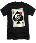 Ace of Spades Skull Rose Shannon Nelson Art T-Shirt
