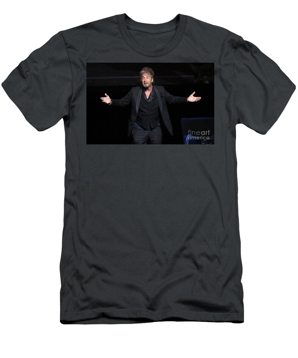 Actor Al Pacino Front Row Photographs T-Shirt