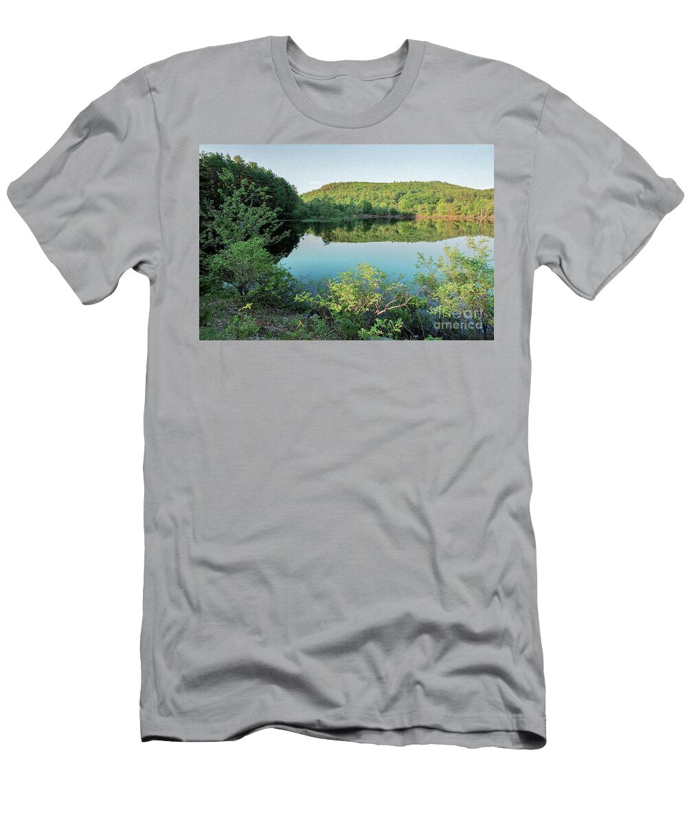 Adirondack Mountains Water Iii Michael Darling T-Shirt