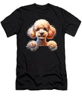 Adorable Poodle Pup Illustration Cute Dog Lovers Heidi Joyce T-Shirt