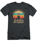 Adventure You Alpaca My Bags Vintage Funny Travel Justin Lamar T-Shirt