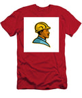 African American Construction Worker Mascot Aloysius Patrimonio T-Shirt