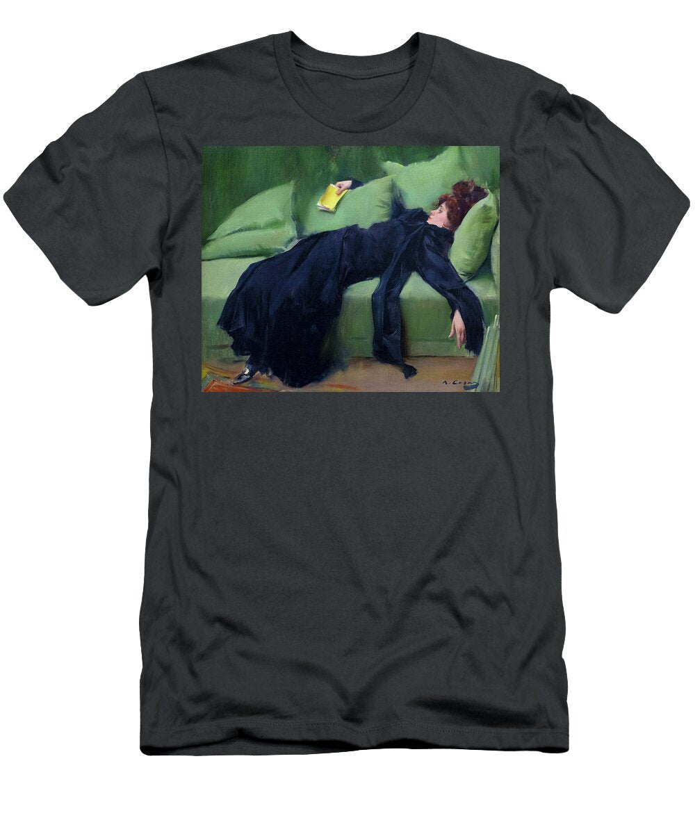 After the Ball Decadent Young Woman Ramon Casas T-Shirt