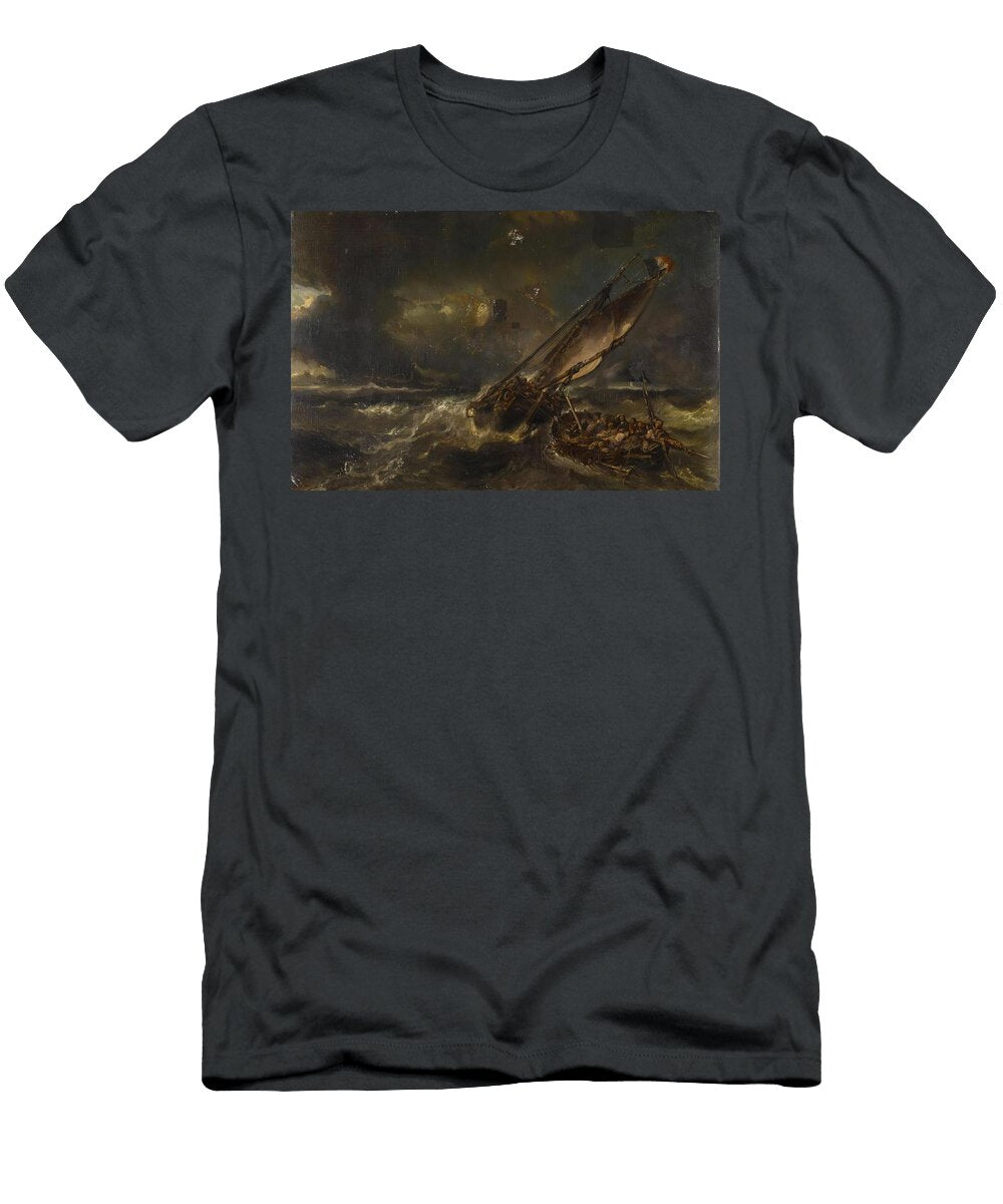 After the Storm Art Eugene Isabey French T-Shirt