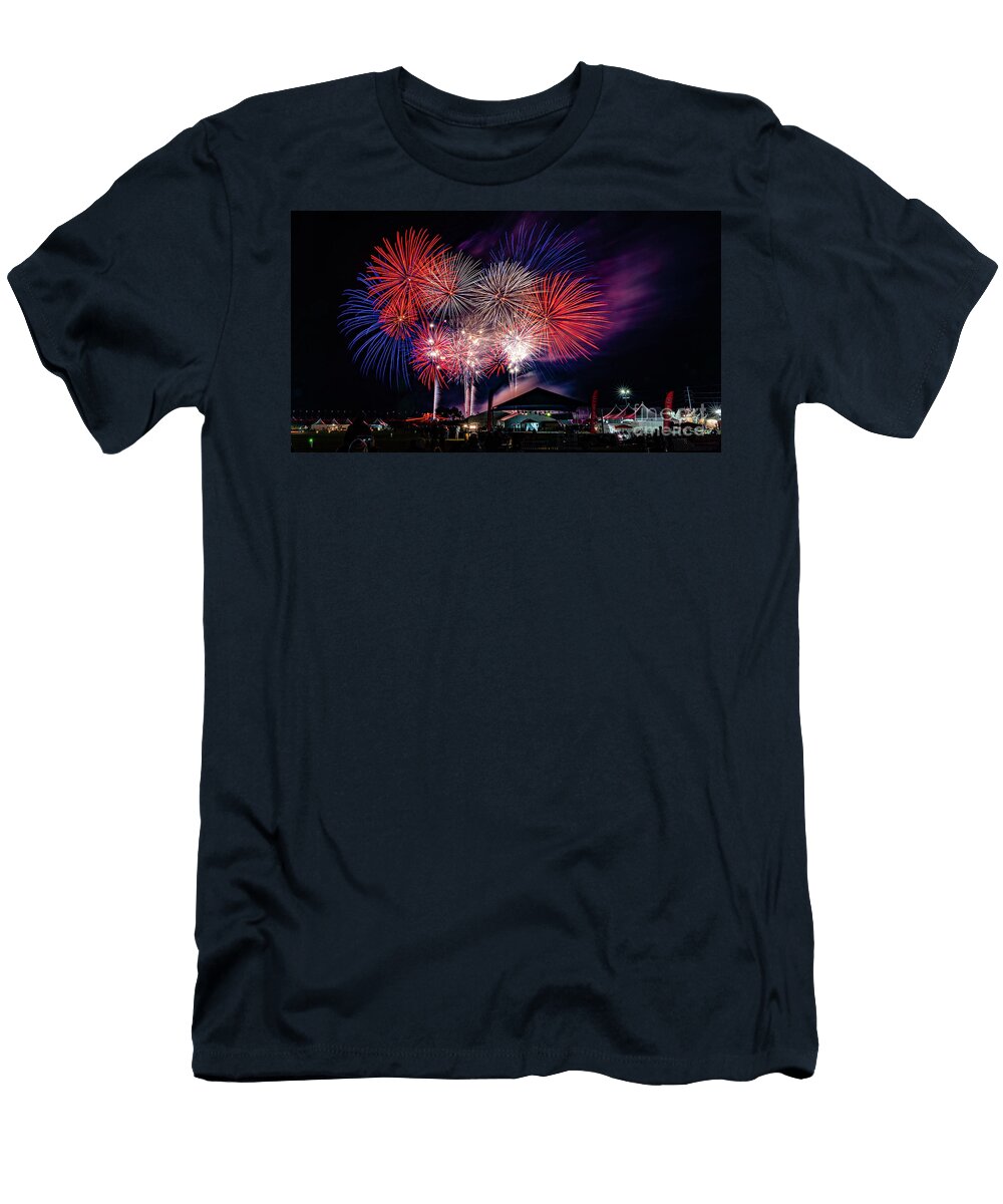 Aibf Fireworks Finale Multi Robert Oleysyck T-Shirt