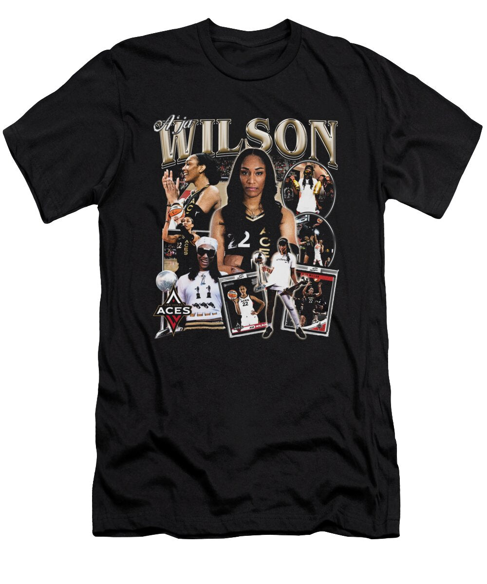Aja Wilson Vintage Bootleg Ozlem Altin T-Shirt