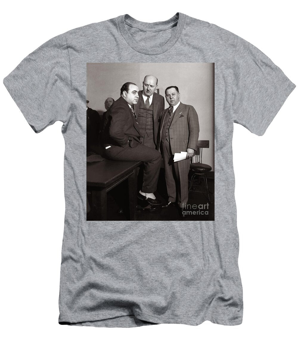 Al Capone in Court Jon Neidert T-Shirt