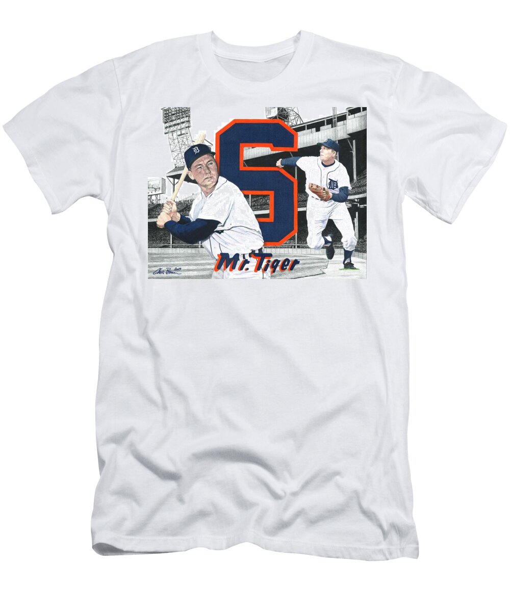 Al Kaline Mr Tiger Chris Brown T-Shirt