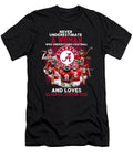Alabama Crimson Tide Never Underestimate a Woman Who Understand Football Th T-Shirt