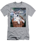 Alaskan Husky in a Basket Robert Maier T-Shirt