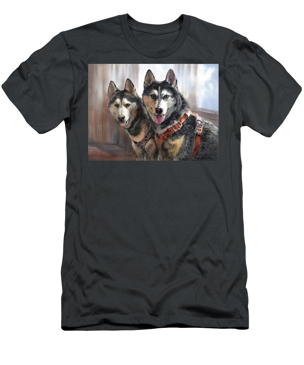 Alaskan Husky Vladimir Zhikhartsev T-Shirt