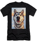 Alaskan Malamute At Sunset Abel Bold T-Shirt