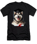 Alaskan Malamute Dog Graduation Cap Graduate Sophie Eleanor T-Shirt