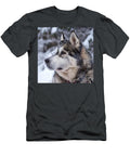 Alaskan Malamute in the Snow Elisabeth Lucas T-Shirt