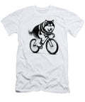 Alaskan Malamute Riding Bike Job T-Shirt
