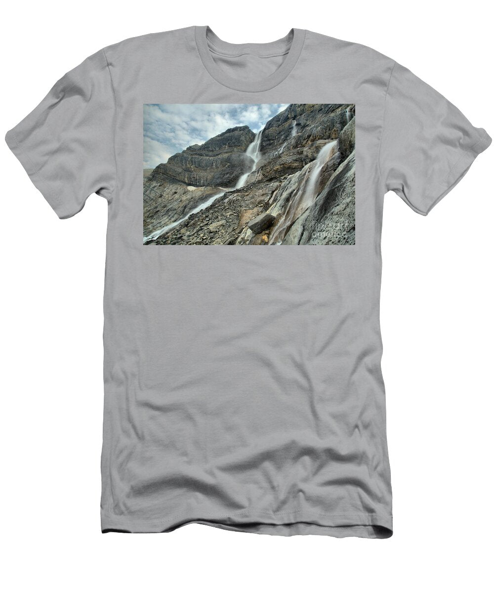 Alberta Bow Glacier Falls Adam Jewell T-Shirt