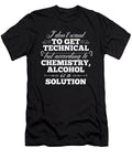 Alcohol Is a Solution Jacob Zelazny T-Shirt