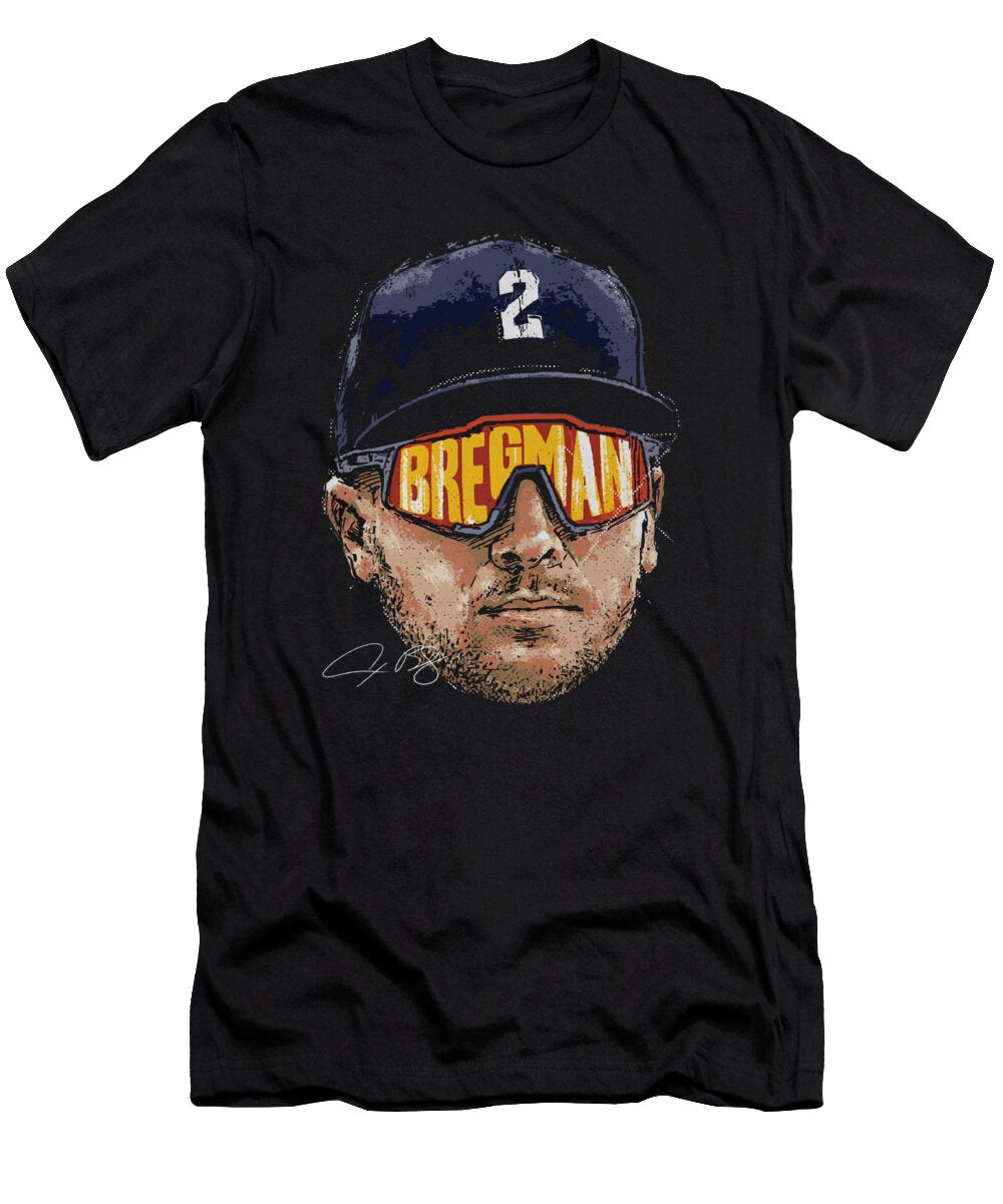 Alex Bregman Houston Sunglasses Ihsan Sirin T-Shirt