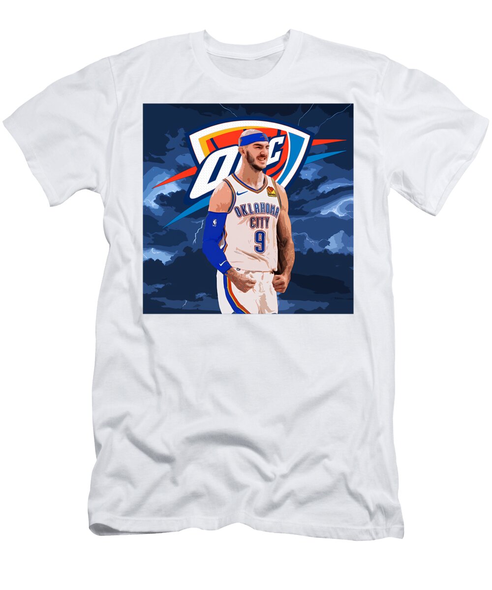Alex Carushow Caruso of Okc Thunder Quang Vu T-Shirt