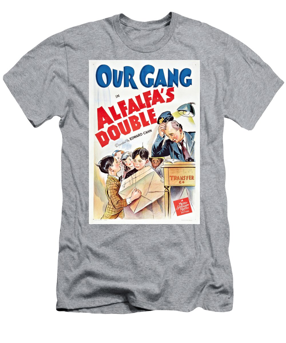 Alfalfas Double 1940 Movie Poster T-Shirt
