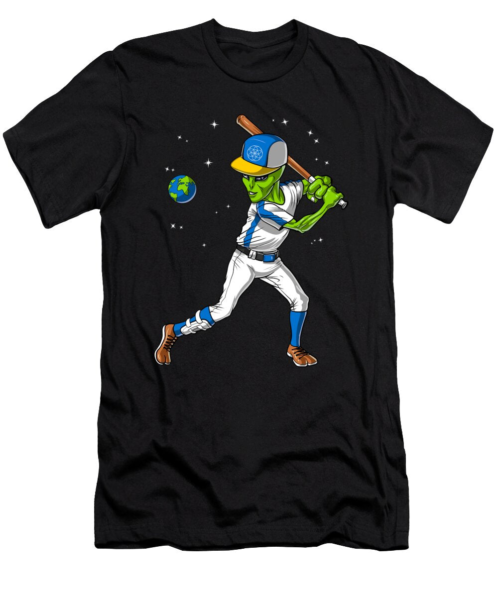 Alien Baseball Nikolay Todorov T-Shirt
