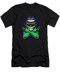 Alien Gangster Skull Skeleton Death Outlaw Invader Shannon Nelson Art T-Shirt