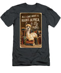 All I Care About Is Book Alpaca and 3 People Rhys Jacobson T-Shirt