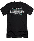 All I Need Is a Blueberry Smoothie Orange Pieces T-Shirt