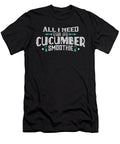 All I Need Is a Cucumber Smoothie Orange Pieces T-Shirt