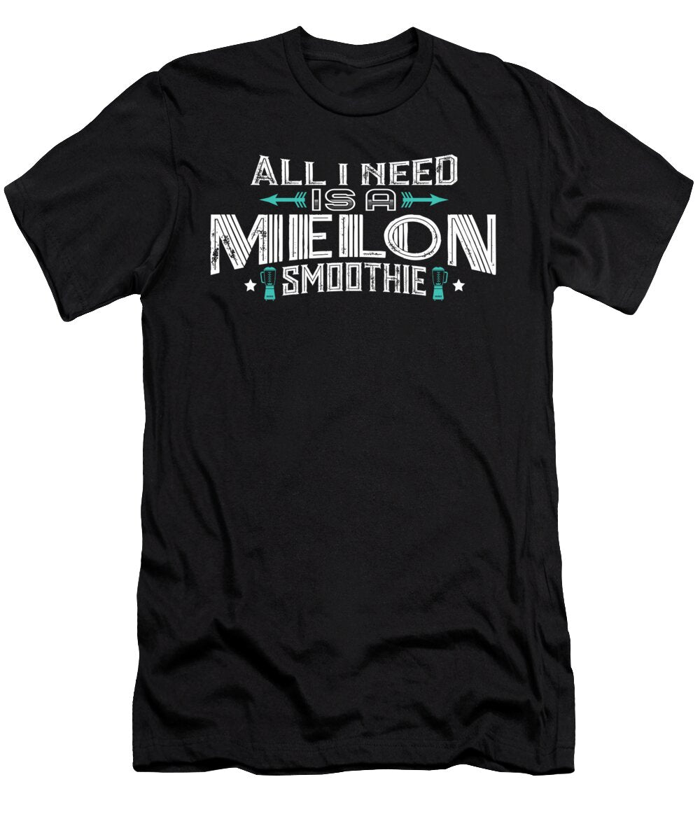 All I Need Is a Melon Smoothie Orange Pieces T-Shirt