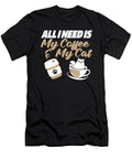 All I Need Is Coffee and My Cat Barista Roasting Coffee Cat Crazy Squirrel T-Shirt