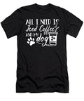 All I Need Is Iced Coffee and My Dog Barista Natalie Lidford T-Shirt